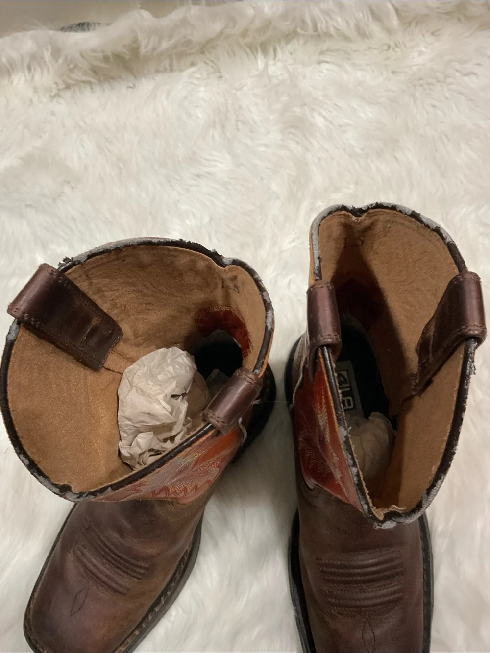 ARIAT BOYS' EARTH WORKHOG® WESTERN BOOTS - SQUARE TOE